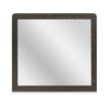 Sable 5pc Bedroom Set with Bed, Dresser & Mirror, Dark Grey - Full Size | Ensemble de chambre à coucher Sable gris foncé 5 pièces avec lit, commode et miroir - format lit double