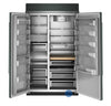 Kitchenaid 48" 29.4 Cu. Ft. Built-In Side-by-Side Refrigerator – Juniper - KBSN748SJP | Réfrigérateur encastré KitchenAid de 29,4 pi3 et de 48 po à compartiments juxtaposés - genièvre - KBSN748SJP
