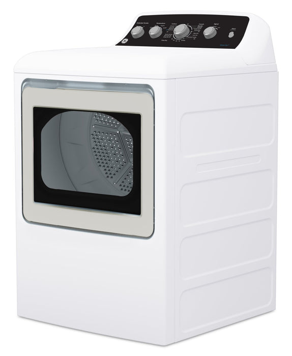 Sécheuse électrique GE de 7,2 pi³ avec cycle SaniFresh - blanche - GTD49EBMRWS