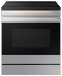 Cuisinière intelligente à induction encastrée Samsung de 6,3 pi³ avec Air Sous Vide - acier inoxydab…