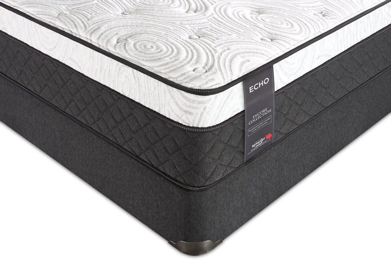 Ensemble matelas ferme à Euro-plateau Encore Echo de Springwall pour grand lit 