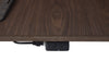 Aaron 26.77" Portable Lift-Top Office Desk with Adjustable Height - Walnut |Bureau portatif Aaron de 26,77 po à hauteur réglable avec dessus relevable – noyer