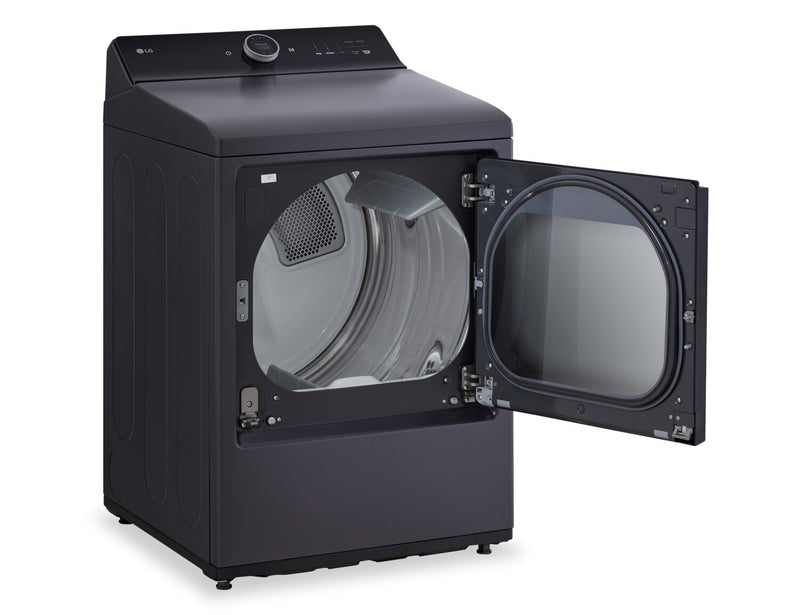 Sécheuse électrique LG de 7,3 pi³ avec vapeur - noir mat - DLEX8600BE