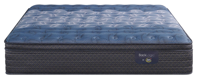 Matelas semi-ferme à Euro-plateau Back Logic 1.1 de Serta pour lit double
