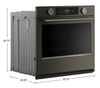 KitchenAid 30" Smart Electric Single Wall Oven - Black Ore - KOES730SBE | Four mural simple électrique intelligent KitchenAid de 30 po - minerai noir - KOES730SBE