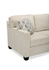 Made in Canada Lennox 79" Chenille Fabric Sofa with Reversible Cushions and Accent Pillows - Taupe | Sofa Lennox de 79 po fabriqué au Canada en tissu de chenille avec coussins réversibles et coussins décoratifs - taupe