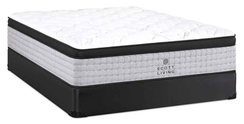 Ensemble matelas à Euro-plateau Moyen Berwick de Scott Living pour grand lit 
