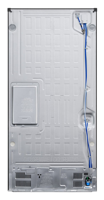 Réfrigérateur LG de 25 pi3 et de 33 po de profondeur standard à portes françaises - acier inoxydable - LF25H6200S