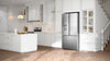 Hisense 36" 30 Cu. Ft. French Door Refrigerator – Fingerprint Resistant Stainless Steel HRF300P7DSE | Réfrigérateur Hisense de 30 pi3 et de 36 po à portes françaises - acier inoxydable résistant aux traces de doigts - HRF300P7DSE