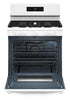 Whirlpool 30" 5.0 Cu. Ft. Gas Range with Air Cooking – White - WFGS4530SW  | Cuisinière à gaz Whirlpool de 5,0 pi³ et de 30 po avec cuisson à air - blanche - WFGS4530SW