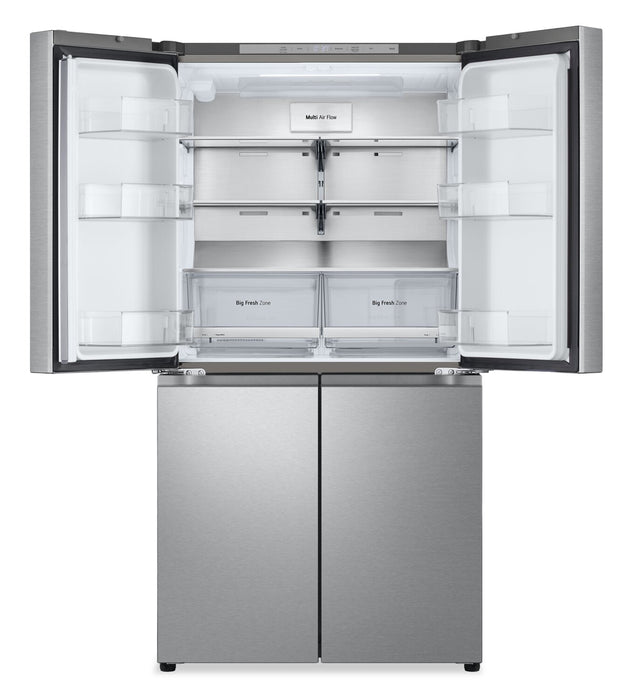 Réfrigérateur LG de 23,6 pi3 et de 36 po de profondeur comptoir à 4 portes françaises avec machine à glaçons - LF24C8200S