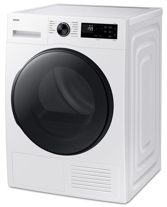 Sécheuse électrique compacte Samsung de 4,0 pi3 avec séchage avec pompe à chaleur - DV25FG50B0BEAC