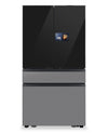 Réfrigérateur BESPOKE Samsung de 29 pi³ et de 36 po à portes françaises avec écran AI Home - RF90F29BECRAA