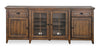 Wesley 80" Traditional TV Stand with Storage and Cable Management for TVs up to 85" - Toasted Nutmeg | Meuble pour téléviseur traditionnel Wesley de 80 po avec rangement et système de gestion des câbles