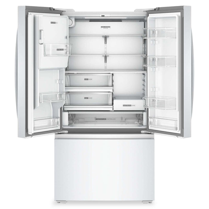 Réfrigérateur Whirlpool de 36 po et de 23,4 pi3 à portes françaises - blanc - WRFC5036RW