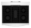 Whirlpool 5.0 Cu. Ft. Gas Range with Air Cooking – White - WFGS5730SW | Cuisinière à gaz Whirlpool de 5,0 pi3 avec cuisson à air – blanche - WFGS5730SW