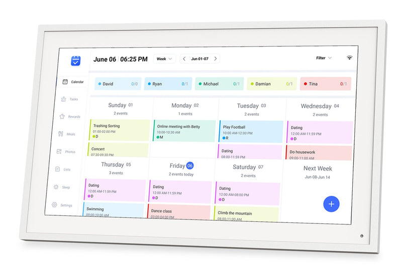 Calendrier familial intelligent tout-en-un Proscan Full HD de 15,6 po avec Android 12