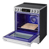 LG 6.3 Cu. Ft. Smart Electric Range with Air Fry – Fingerprint Resistant Stainless Steel - LSEL6337XE | Cuisinière intelligente électrique LG de 6,3 pi3 avec friture à air - acier inoxydable résistant aux traces de doigts - LSEL6337XE