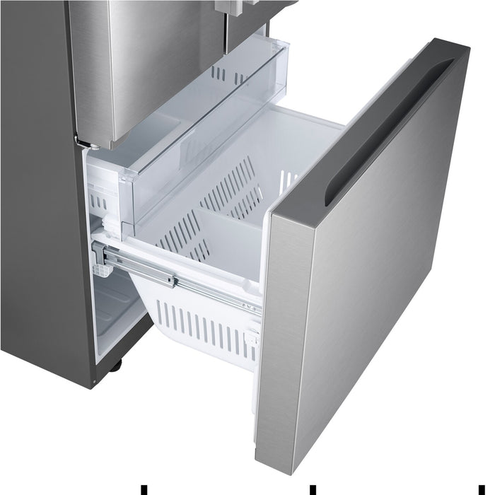 Réfrigérateur LG de 25 pi3 et de 33 po de profondeur standard à portes françaises - acier inoxydable - LF25H6200S
