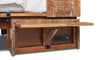 Parker Cabinet Bed, Weathered Brown - Queen Size | Lit escamotable Parker, marron vieilli -  format grand lit