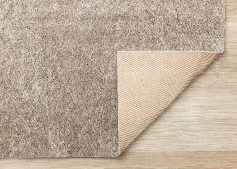 Sous-tapis de 6 pi x 9 pi - brun