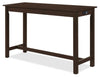 Noah 60” Modern Dinette with 3 Counter-Height Stools and USB Ports - Espresso | Coin-repas moderne Noah de 60 po avec 3 tabourets de hauteur comptoir et ports USB - espresso