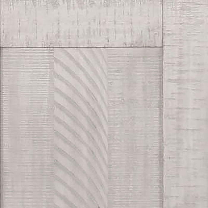 Ensemble de salle à manger Willow 7 pièces avec table, rallonge de 84 po à 106 po (L) et 6 chaises - blanc rustique et brun