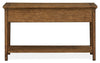 Hanson 50” Traditional Pine Sofa Table with Storage - Toasted Nutmeg | Table de salon traditionnelle Hanson de 50 po en pin - muscade grillée