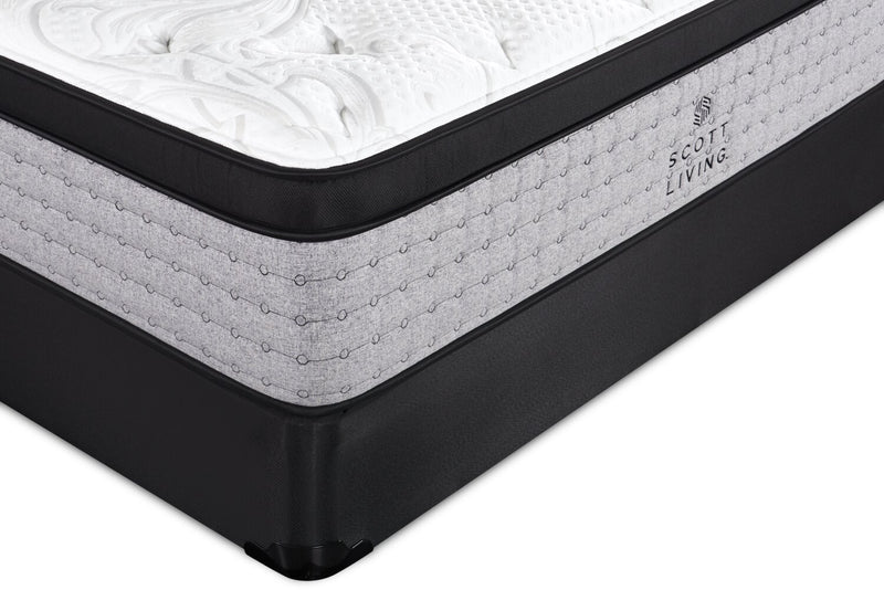 Ensemble matelas à Euro-plateau Moyen Berwick de Scott Living pour lit double     