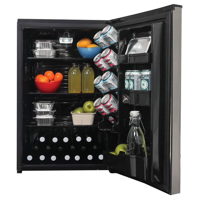 Mini réfrigérateur compact Danby de 4,4 pi³ et de 20,62 po à 1 porte - acier inoxydable - DAR044A9SLDB