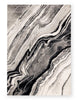 Plasma Black Grey Area Rug - 5'3" x 7'7" | Carpette Plasma gris et noir - 5 pi 3 po x 7 pi 7 po