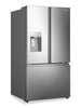Hisense 36" 30 Cu. Ft. French Door Refrigerator – Fingerprint Resistant Stainless Steel HRF300P7DSE | Réfrigérateur Hisense de 30 pi3 et de 36 po à portes françaises - acier inoxydable résistant aux traces de doigts - HRF300P7DSE