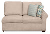Scott Living Haven 2-Piece Left-Facing Chenille Fabric Cuddler Sectional - Taupe | Sofa sectionnel enveloppant de gauche Haven de Scott Living 2 pièces en tissu de chenille - taupe