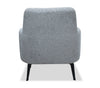 Monroe 29" Fabric Accent Chair with Metal Legs - Grey | Fauteuil d’appoint Monroe de 29 po en tissu avec pattes en métal - gris