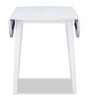 Bryn Drop-Leaf Dining Table, 42" Round - White | Table de salle à manger ronde Bryn de 42 po avec abattant - blanche