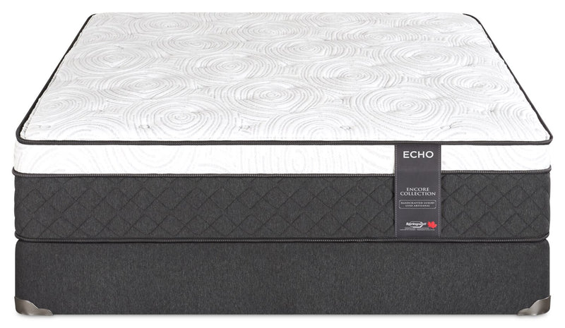 Ensemble matelas ferme à Euro-plateau Encore Echo de Springwall pour grand lit 