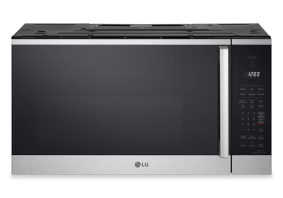 LG 1.8 Cu. Ft. Smart Over-the-Range Microwave with EasyClean® - MVEM1825X | Four à micro-ondes à hotte intégrée intelligent LG de 1,8 pi3 avec EasyCleanMC - MVEM1825X