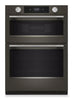 KitchenAid 30" Smart Electric Combo Wall Oven with Cooking Camera - Black Ore - KOEC930SBE | Four mural combiné intelligent électrique KitchenAid de 30 po avec caméra de cuisson – Black Ore - KOEC930SBE