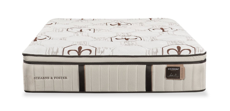 Matelas moyen luxueux à plateau-coussin Burnley de Stearns & Foster pour lit double