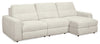 Scott Living Elevate Modular 3-Piece Right-Facing Chenille Fabric Power Sliding Sectional - Beige | Sofa sectionnel modulaire à coulissement électrique de droite Elevate de Scott Living 3 pièces en tissu de chenille - beige