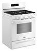 Whirlpool 30" 5.0 Cu. Ft. Gas Range with Air Cooking – White - WFGS4530SW  | Cuisinière à gaz Whirlpool de 5,0 pi³ et de 30 po avec cuisson à air - blanche - WFGS4530SW