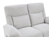 Spencer 65.6" Chenille Fabric Power Reclining Loveseat - Grey | Causeuse à inclinaison électrique Spencer de 65,6 po en tissu de chenille - grise