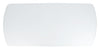 Brimley 47.25" Modern Coffee Table - White and Grey | Table à café moderne Brimley de 47,25 po - blanche et grise