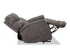 Claire 34" Leather-Look Fabric Power Lift Reclining Chair - Charcoal Grey | Fauteuil basculeur à inclinaison électrique Claire de 34 po en tissu d’apparence cuir - gris anthracite