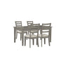 Cove Dining Table with Storage Drawers, Melamine, 66"W - Grey | Table salle à manger Cove de 66 po (L) en mélamine avec tiroirs de rangement - grise