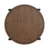 Gordon 38” Round Solid Wood Coffee Table - Brown | Table à café ronde Gordon de 38 po en bois massif - brune