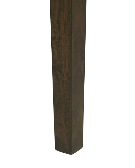 Table de salle à manger Devon de 60 po (L) en bois - brun foncé