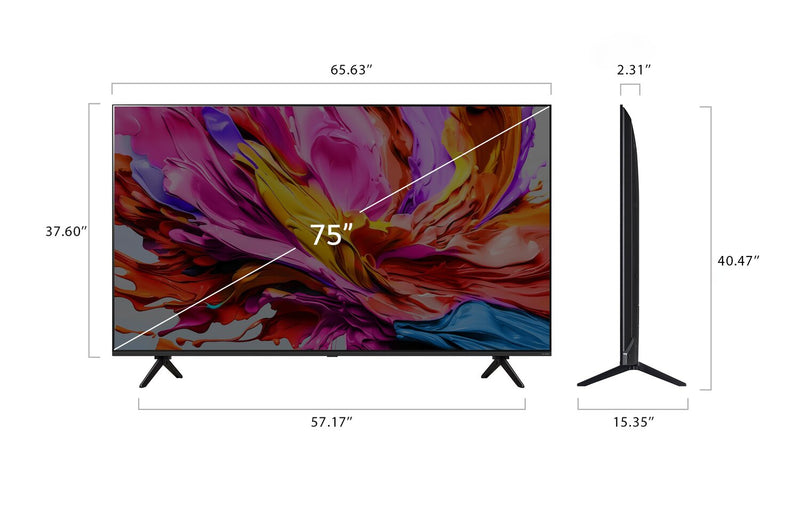 Téléviseur intelligent QNED evo LG QNED91 4K de 75 po avec IA et Mini DEL (75QNED91AUA.ACCQ) - modèle 2025 