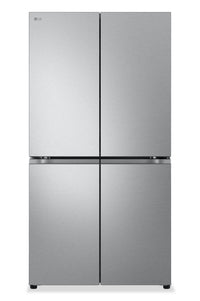Réfrigérateur LG de 23,6 pi3 et de 36 po de profondeur comptoir à 4 portes françaises avec machine à glaçons - LF24C8200S