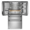 Kitchenaid 29 Cu. Ft. French Door Refrigerator – Stainless Steel - KRMF436SPS | Réfrigérateur KitchenAid de 29 pi3 à portes françaises - acier inoxydable - KRMF436SPS